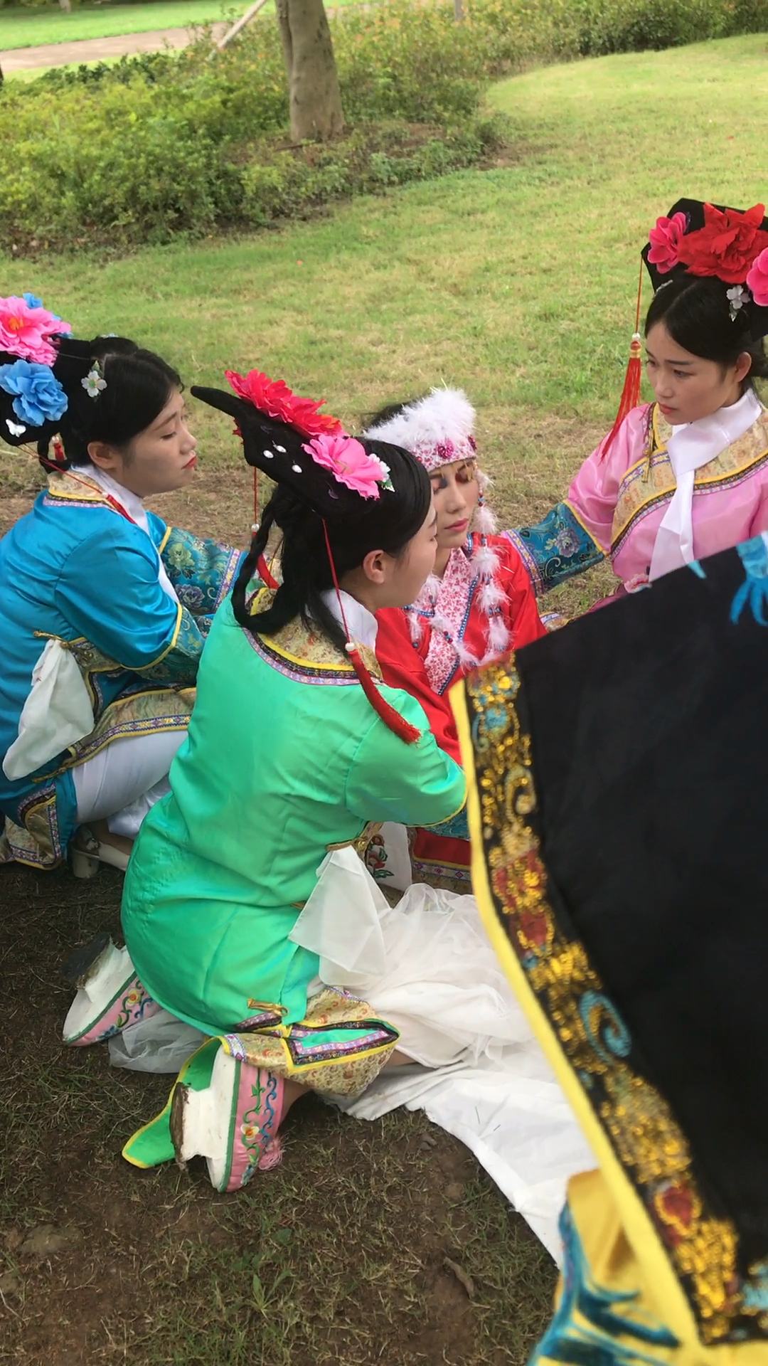 还珠格格拍摄现场花絮