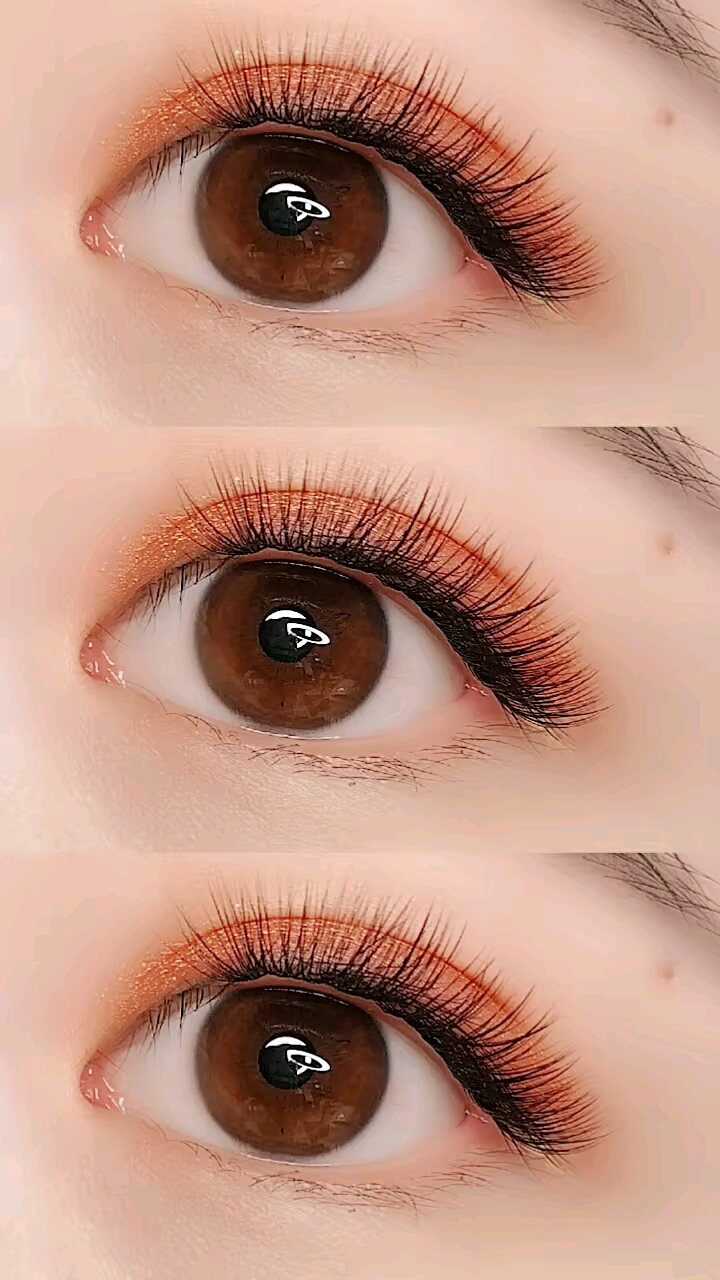 自接眼睫,特别漂亮.