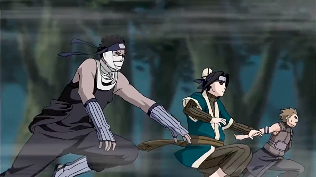 火影忍者##火影#再遇白与再不zhan,雾忍七人众登场