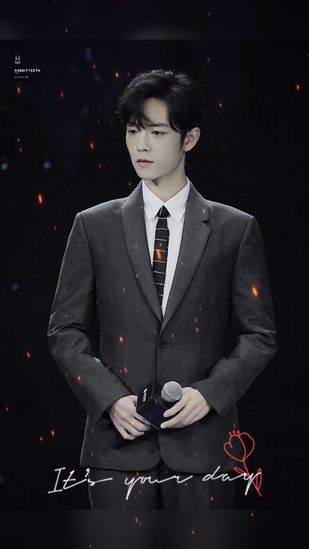 肖战#肖战成2020最具颜响力面孔,座右铭:世界以痛吻我,我要报之以 