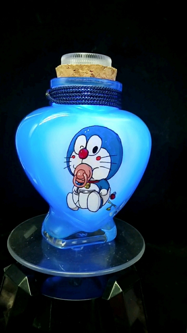 瓶内画――又见蓝胖纸了