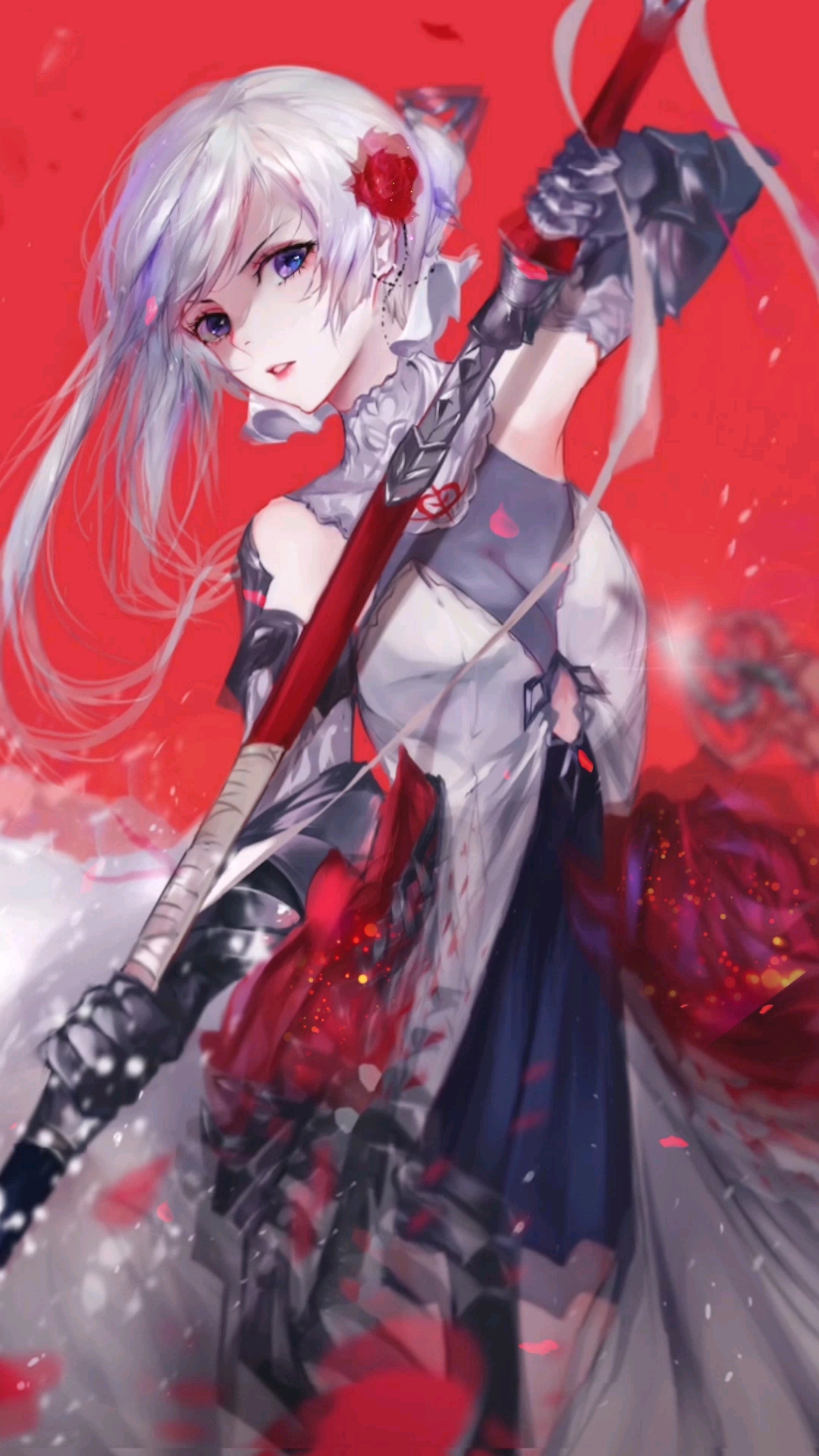 壁纸主题:血色玫瑰