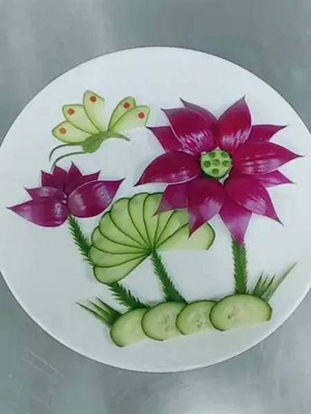 洋葱还能这样玩创意水果拼盘 创意水果 我的生活日记 我的美好生活