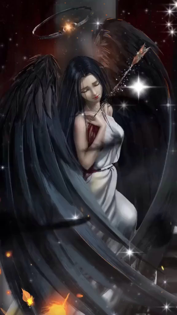 壁纸天使?还是恶魔?……(画师:ydiya-)