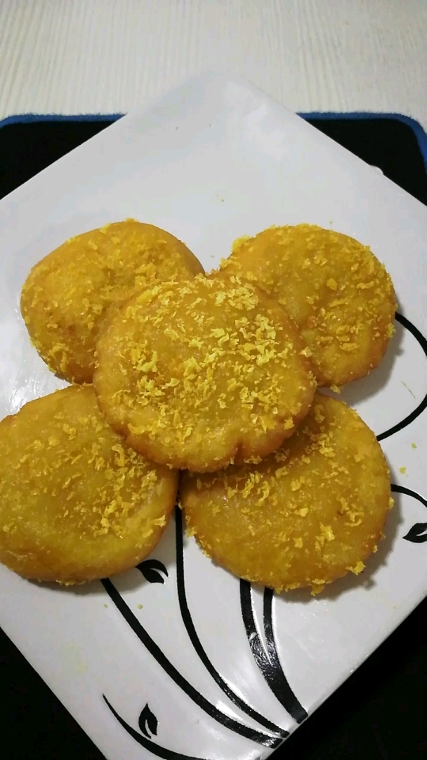 红薯糯米饼,外酥里糯,香甜美味
