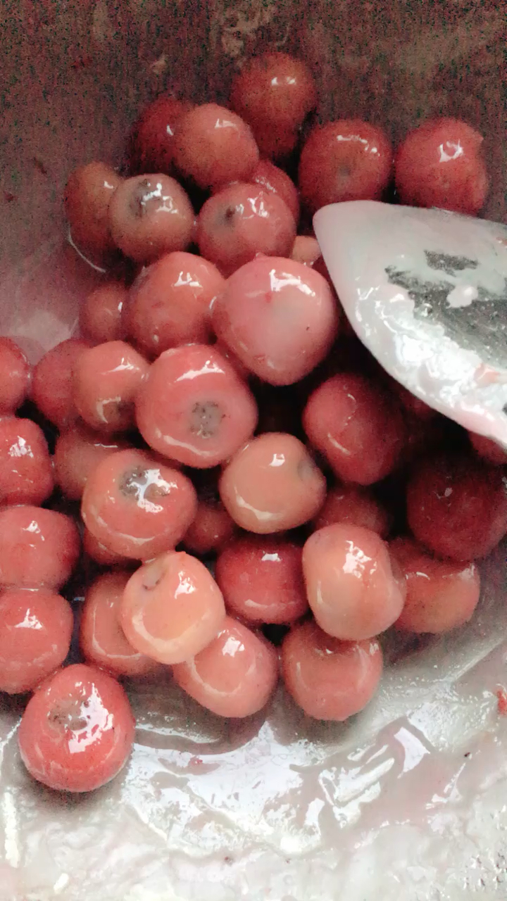 看看这个反沙山楂会不会做成功,哈哈貌似糖太多了