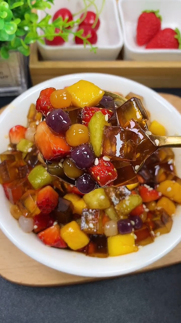 自制美食#夏天来了,爱吃冰凉粉自己在家就能做