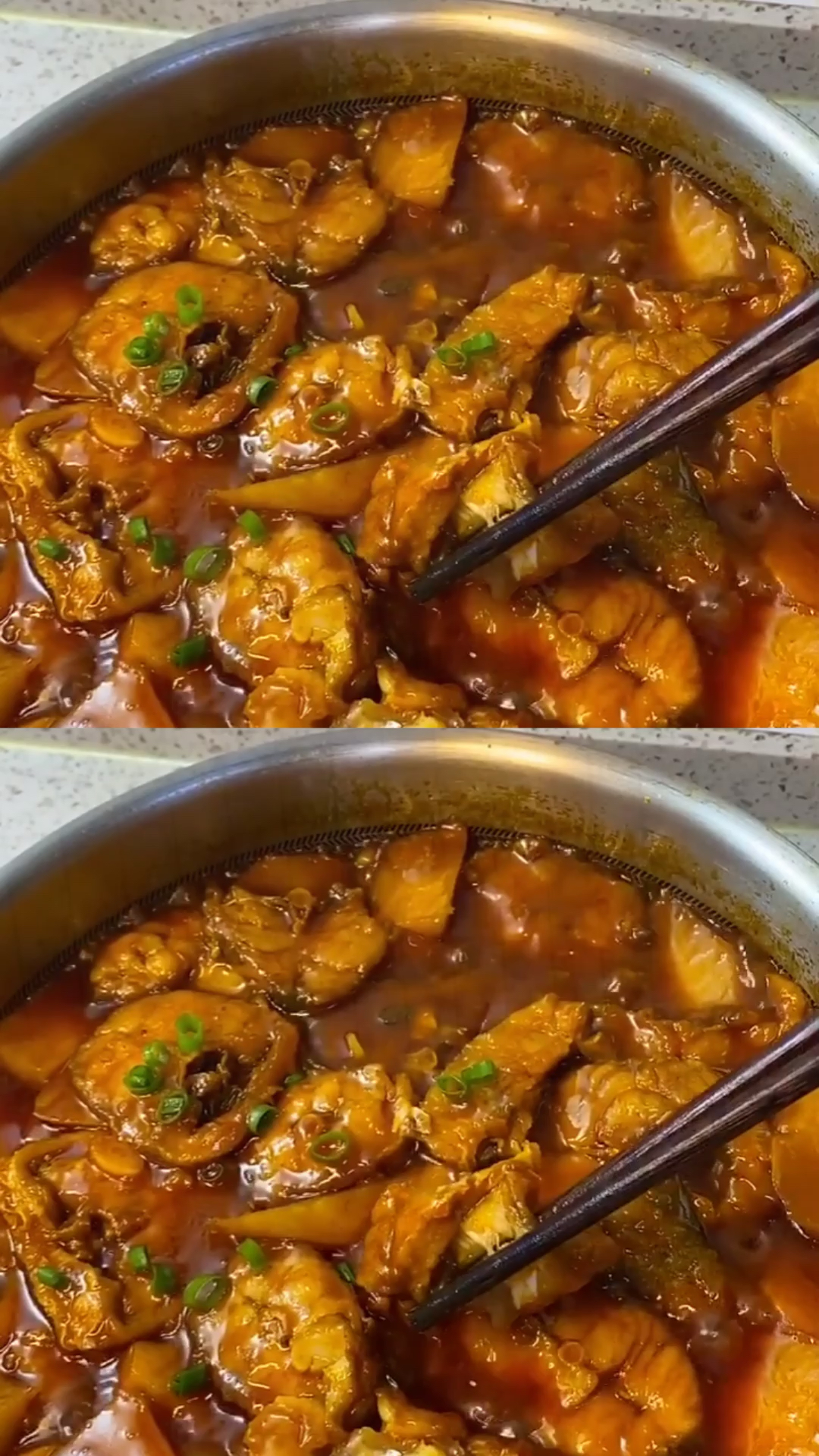 鳕鱼炖土豆这么做老好吃了#全名美食