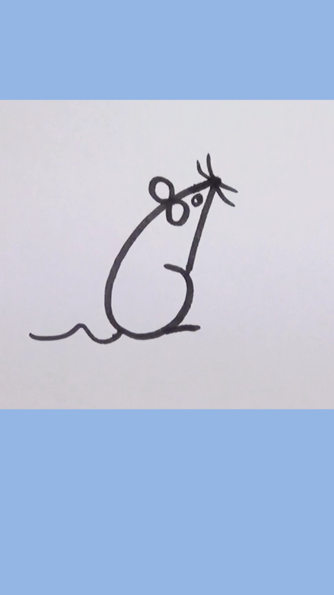 这是高手#用数字678画老鼠!