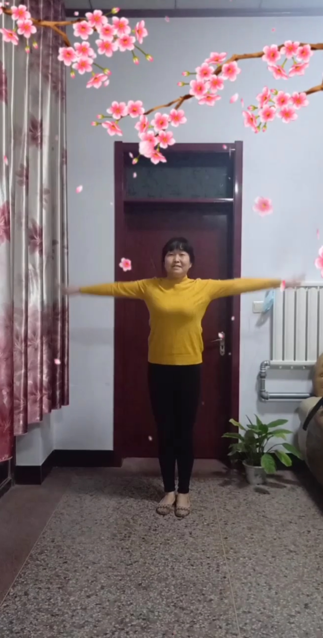 手势舞#弟子规  韵律操  非常时期宅家里  我成了孙女的幼儿园老师