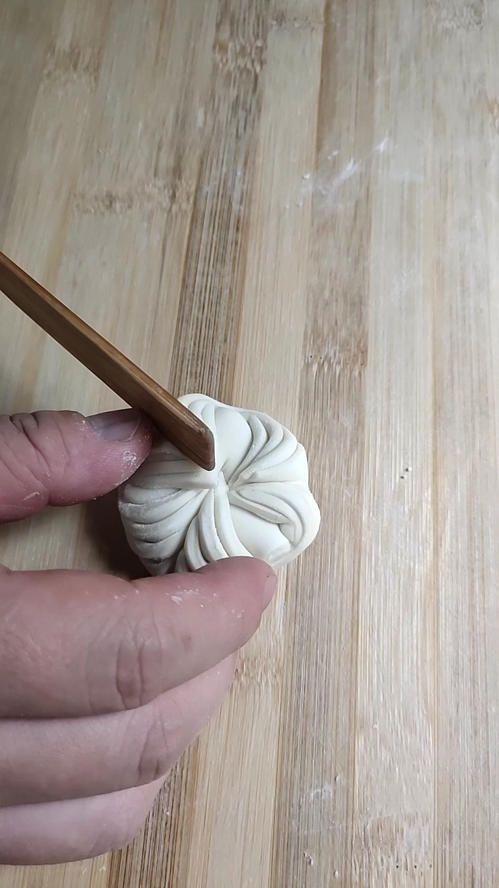 简单花卷馒头手法