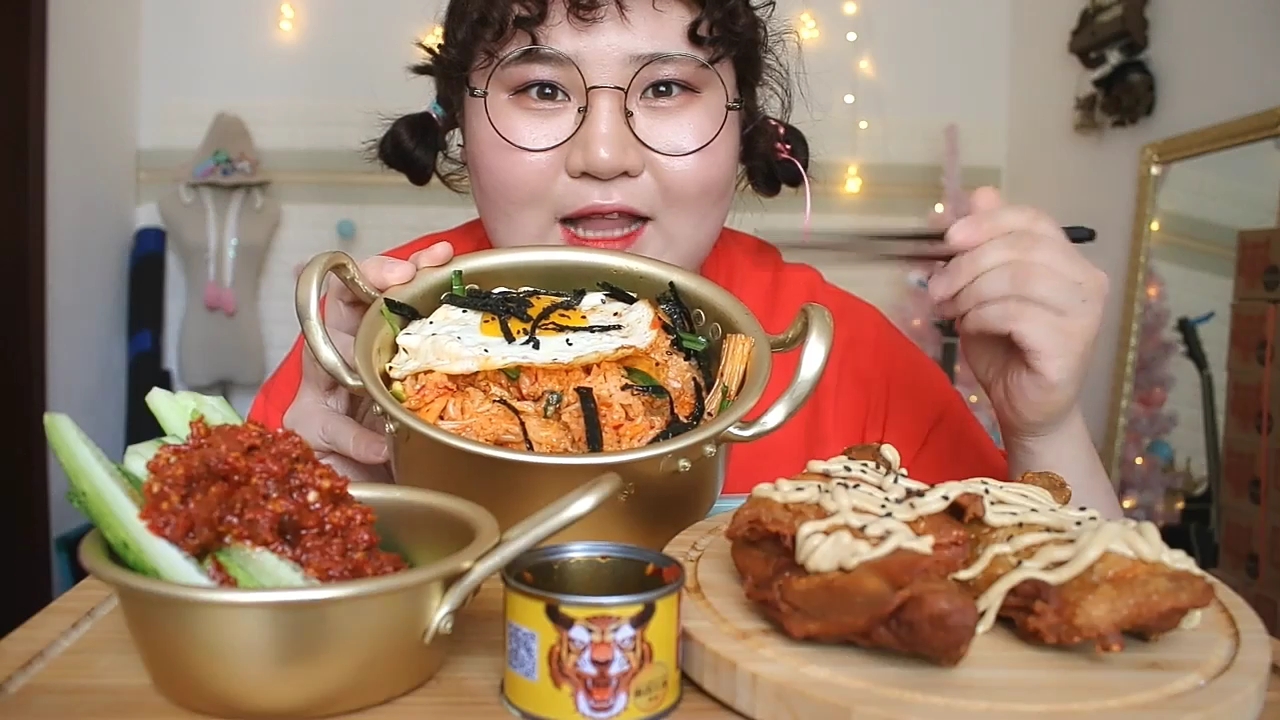 美食#肉姐自制拌饭