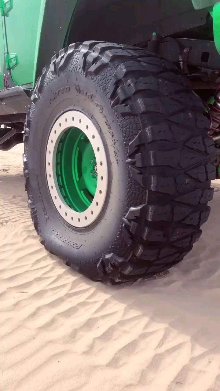 朋友们知道为何沙漠里轮胎要放气么?