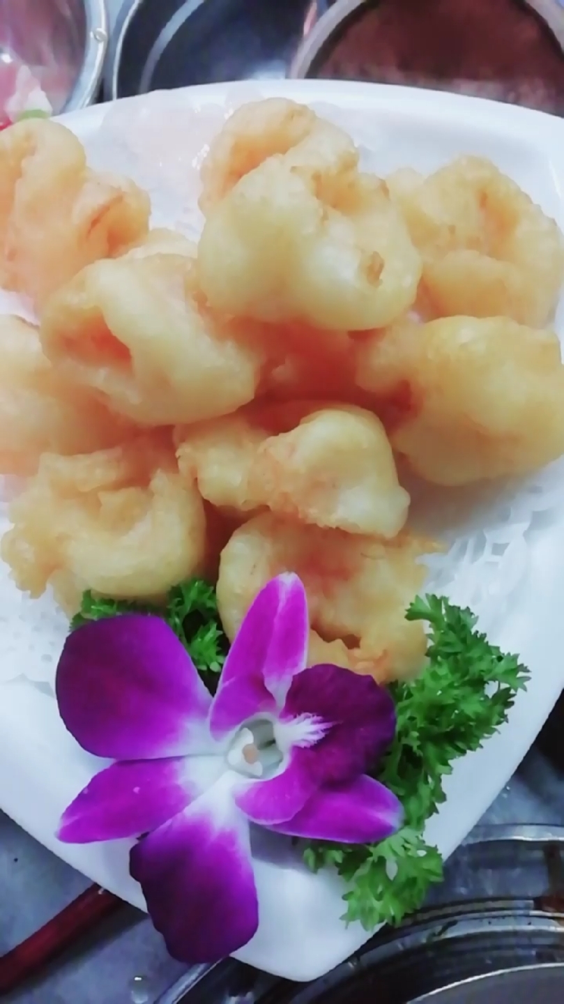 脆炸虾段外酥里嫩嘎嘎香