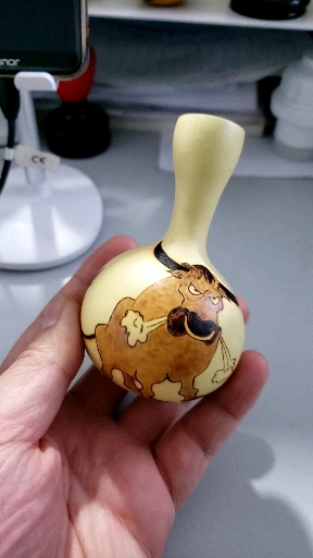 烙画葫芦~牛气冲天