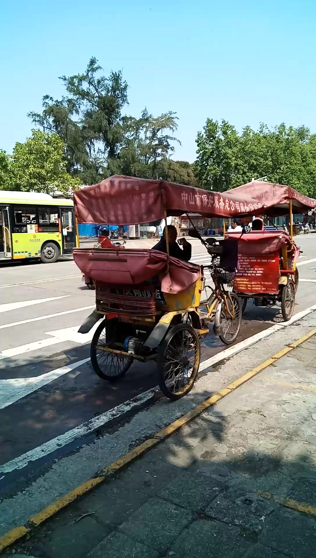 上海滩黄包车之现代版