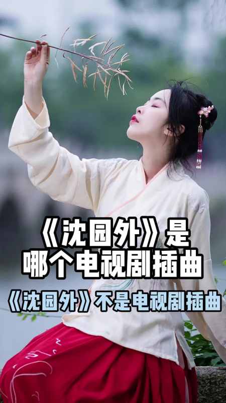 沈园外不是电视剧插曲一起欣赏吧