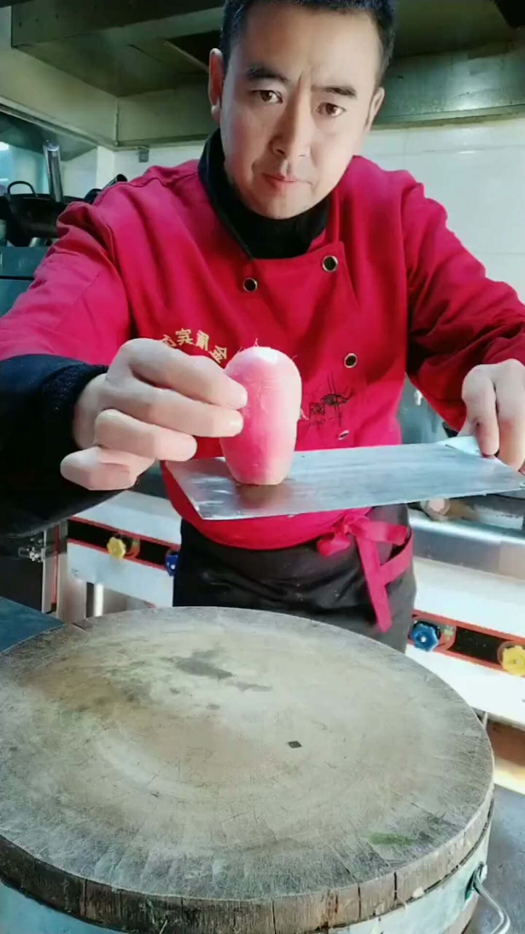 寻找最牛手艺人萝卜灯笼花刀改刀切法
