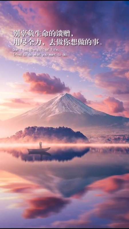 了生命的馈赠用尽全力去做你想做的事情感 我的文字你的故事 唯美意境