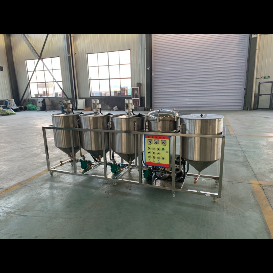 茶籽榨油机#液压榨油机 山茶籽榨油机 小规模茶油生产线!