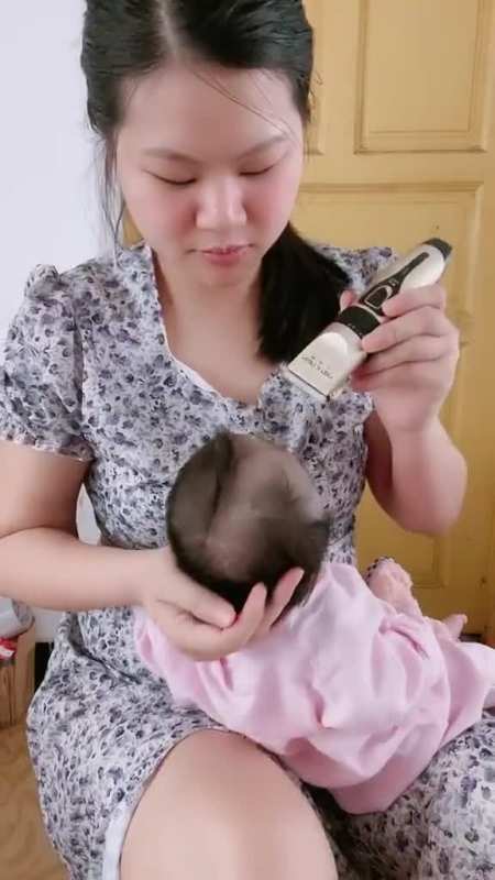 出生40天才剃胎毛,你们都是孩子出生多久剃的?