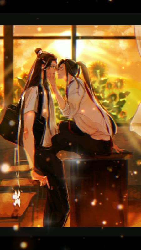 魔道祖师#蓝忘机和魏无羡的校园生活