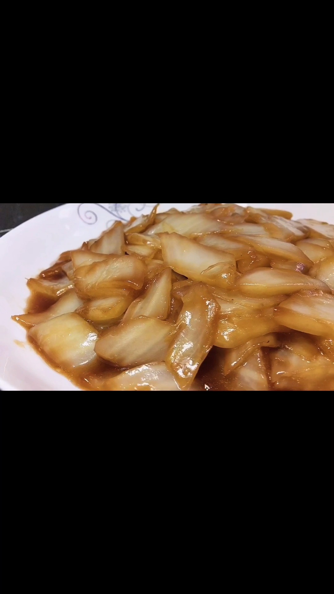 冬季大菜醋溜白菜天津做法太讲究酸爽下饭不塞牙不出汤