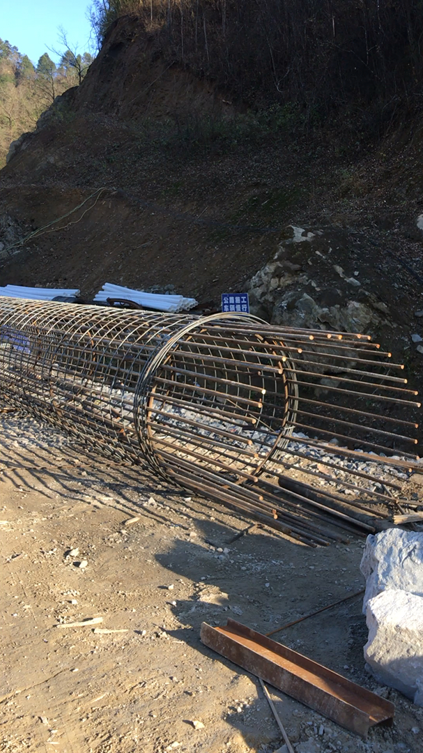 带上全民去旅行#加工好的墩柱钢筋笼