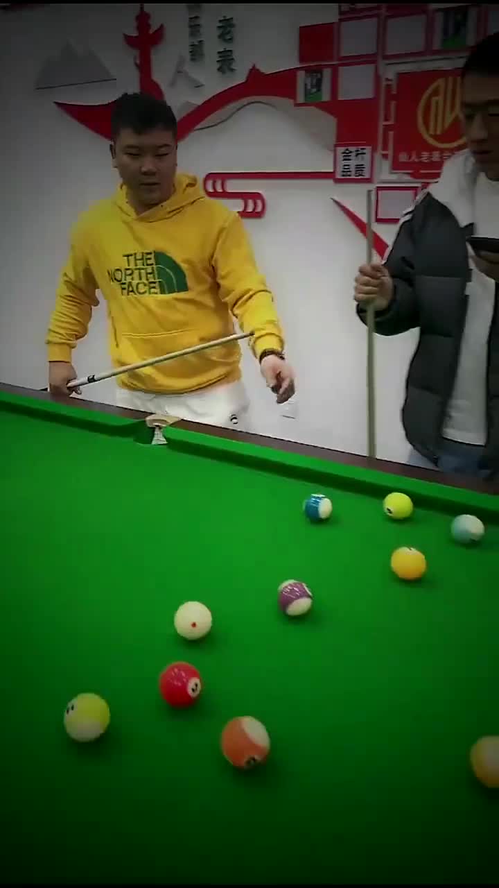 我要上热门#你有没有见过一种从天而降的杆法?