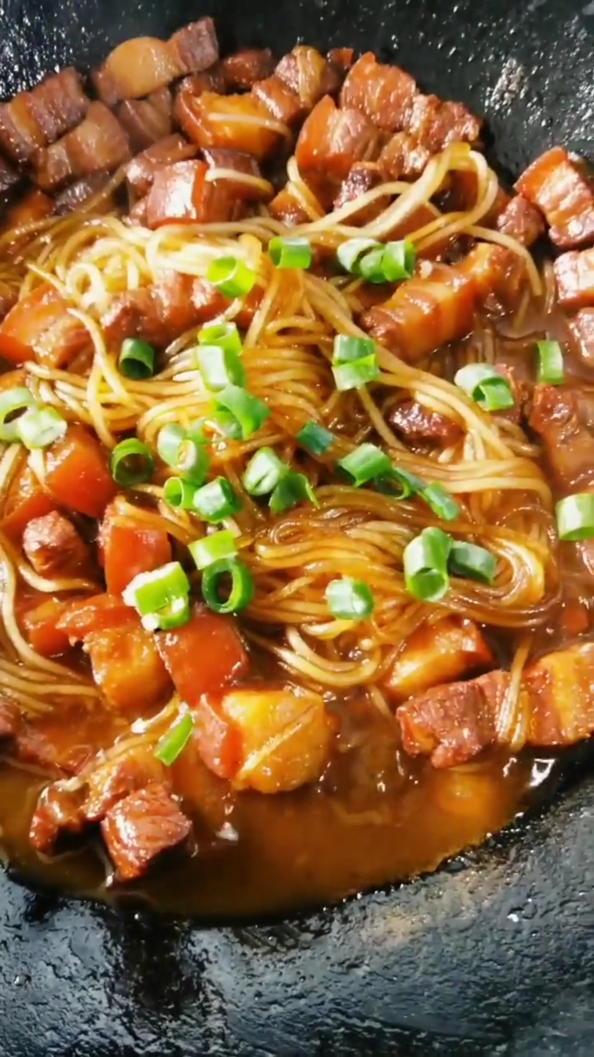 红烧肉炖粉条这样做你能吃几碗大米饭?