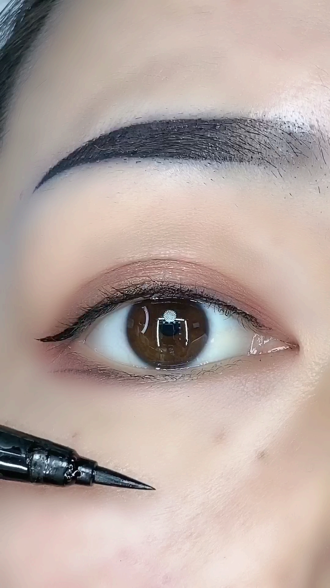 我要上热门#自然心机眼线画法,你不想试试吗?