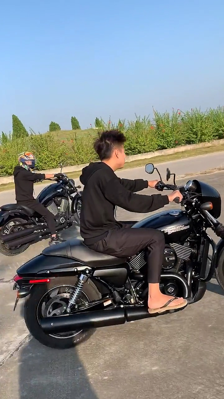 哈雷750#美国队长 哈雷750cc