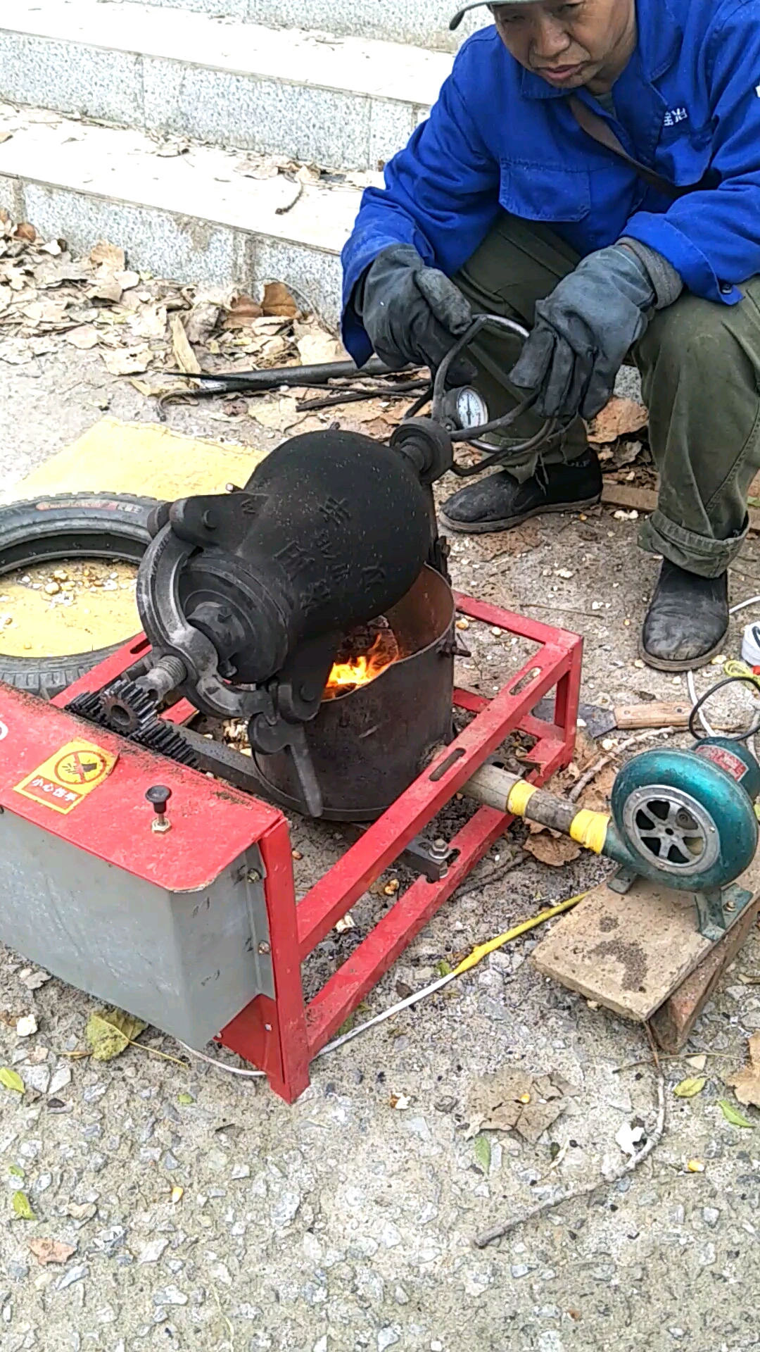 带上全民去旅行#下乡打帮米花