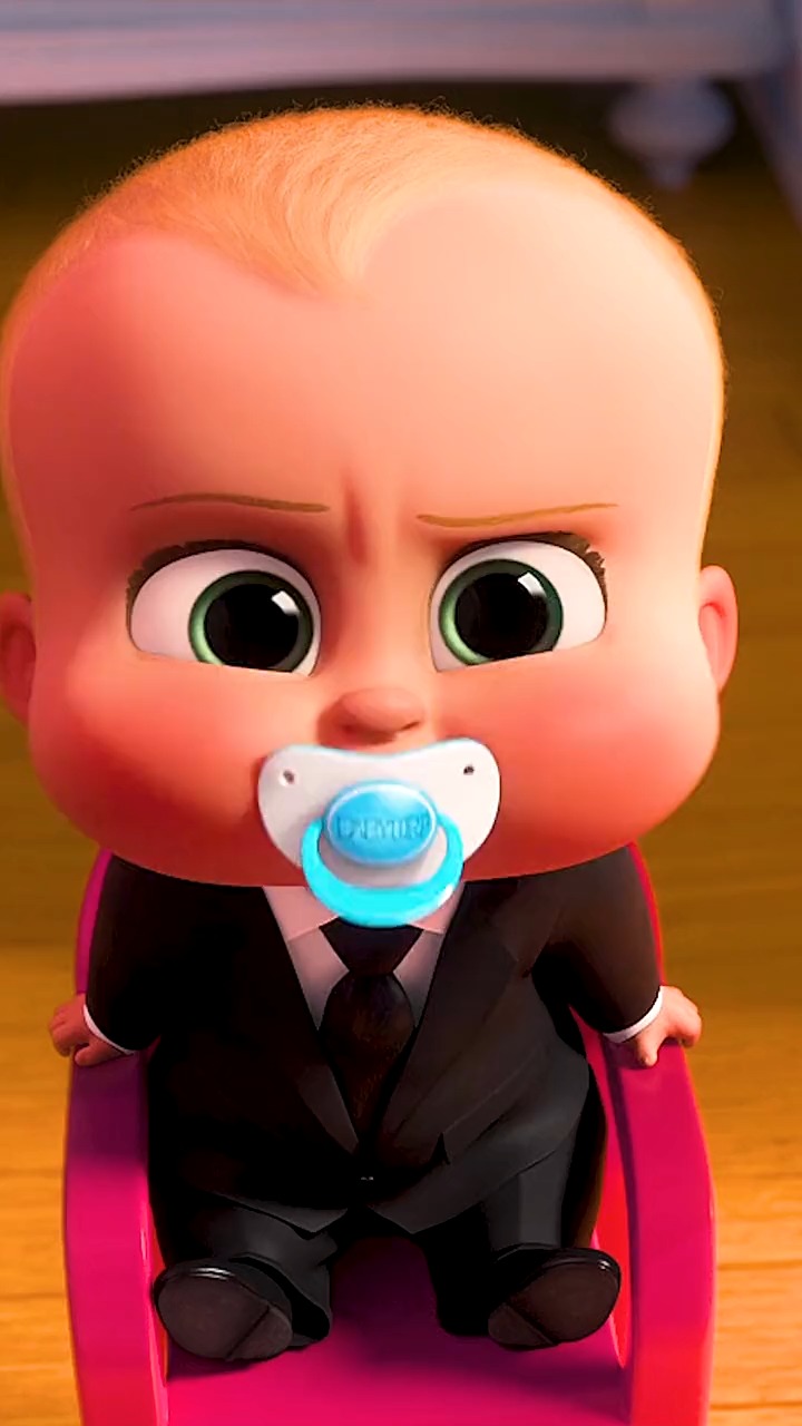 我来更新啦 ,当宝贝老板 没了奶瓶 #送你一张动态壁纸   #动漫全屏