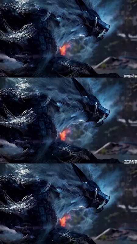 吞噬星空要是和斗罗一样更就爽了#罗峰单挑银月凶狼