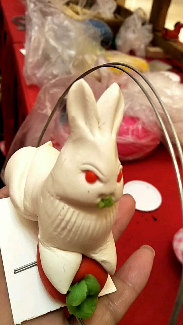 面塑小白兔