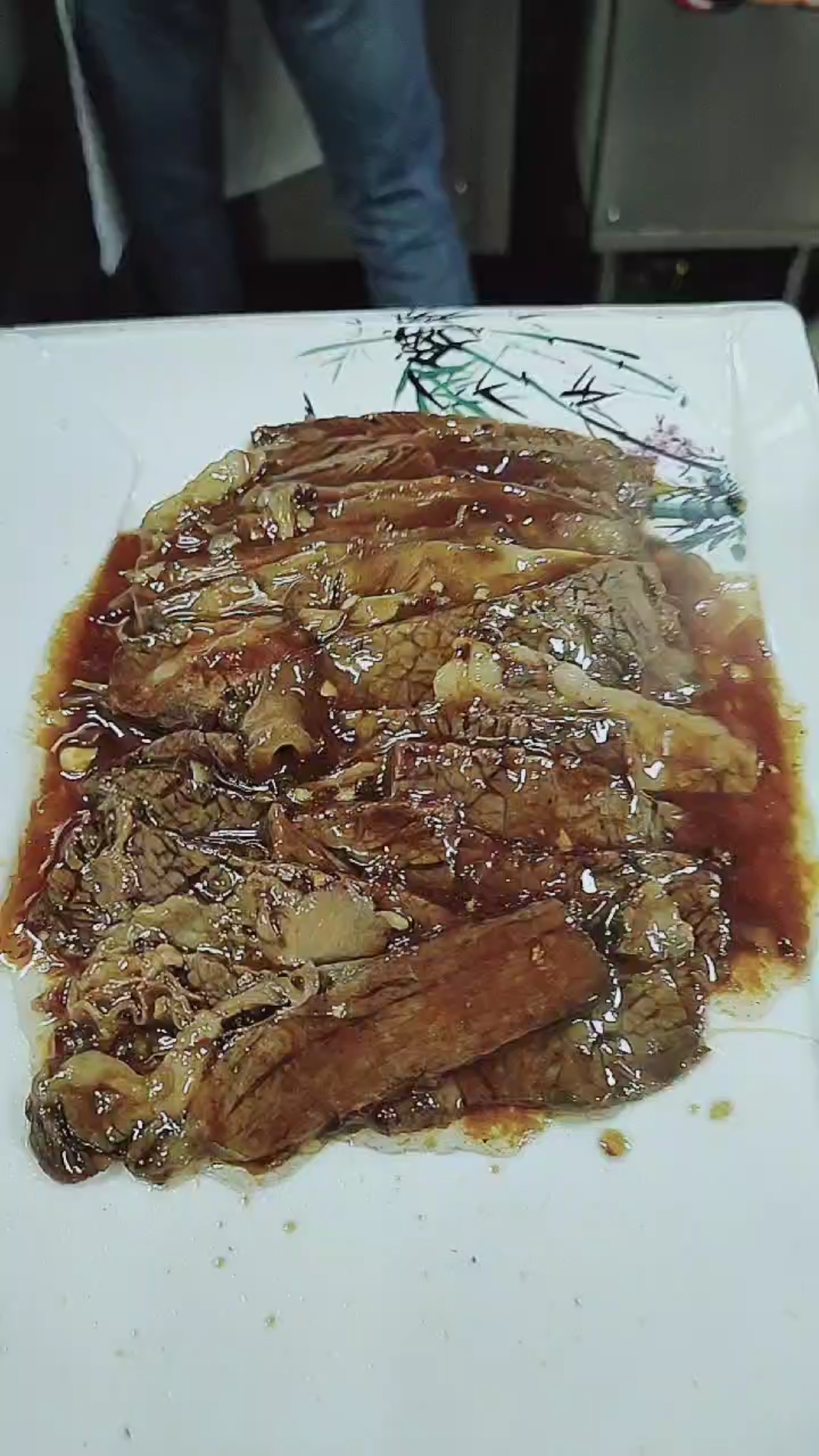 風味人間#扒牛肉條出鍋一瞬間,太美了.