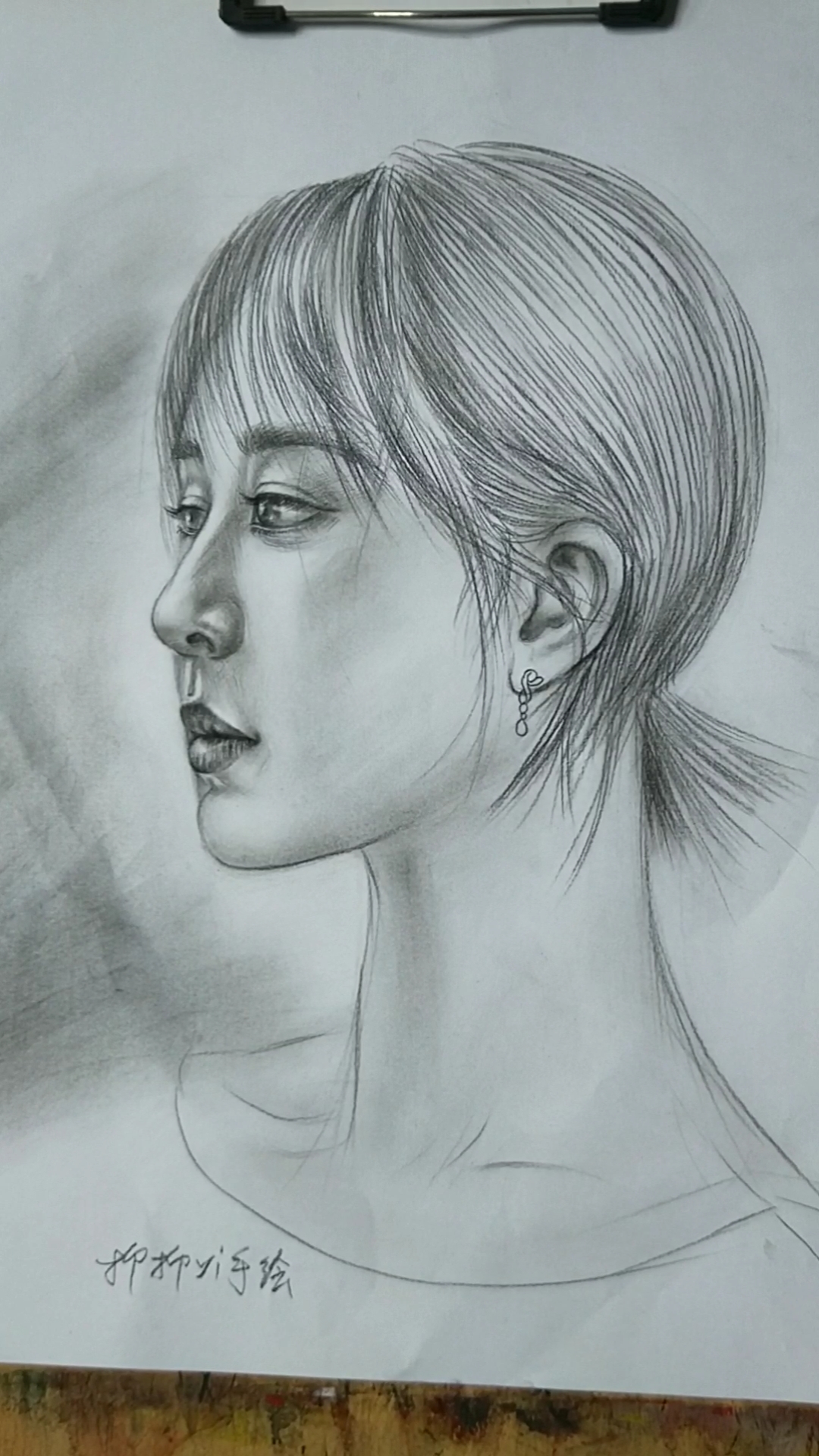 杨紫#喜欢杨紫吗?很喜欢吗?点进看正在画.