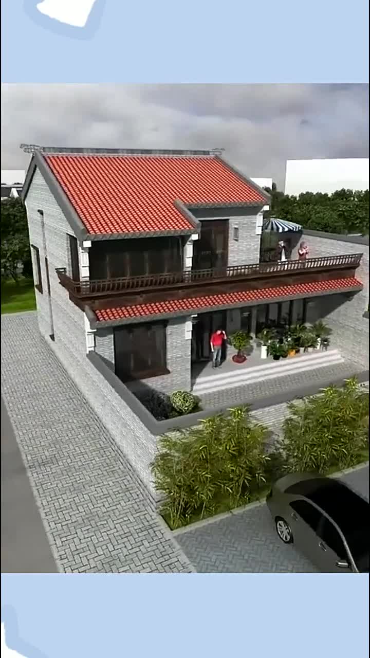 农村建房还是中式好北方灰墙红瓦和南方白墙灰瓦你爱哪个