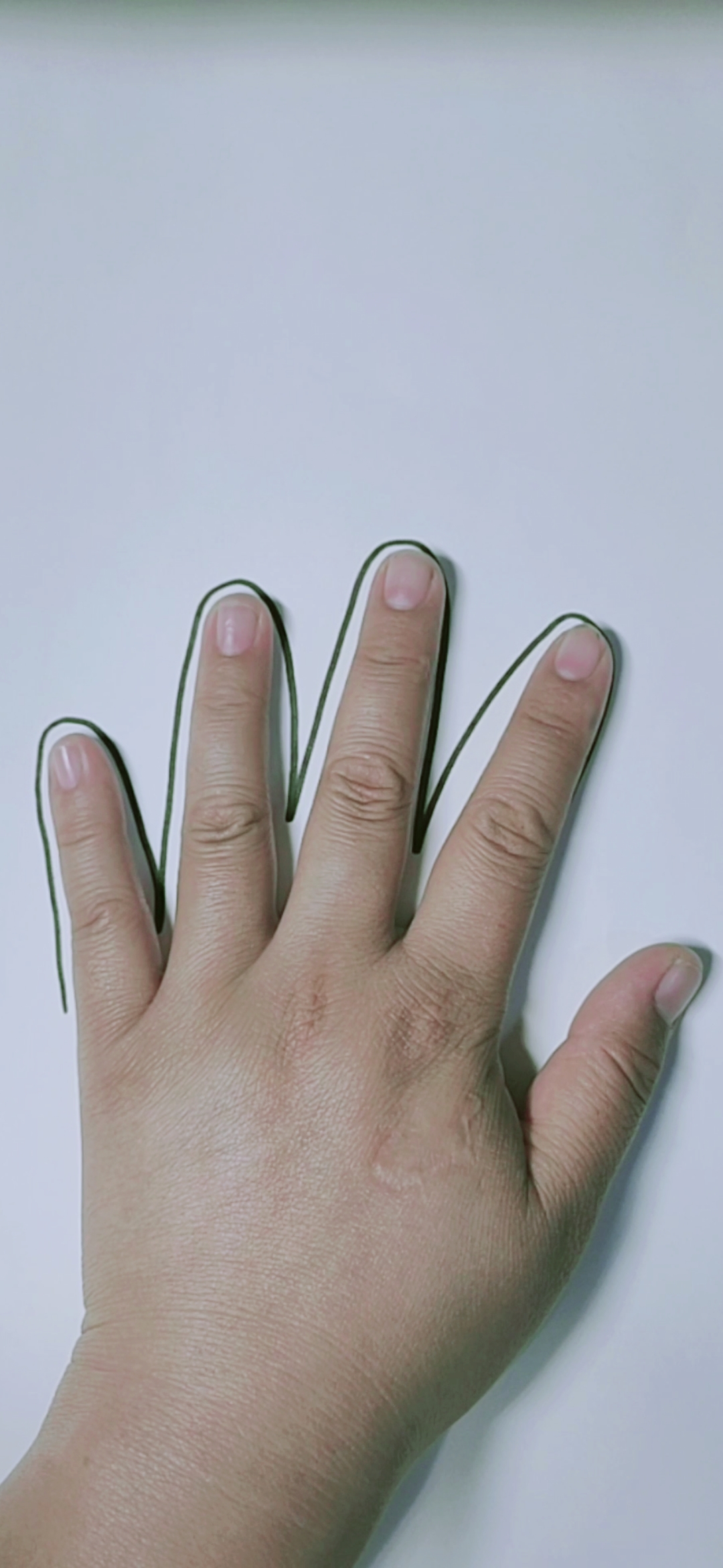 爱手绘爱生活#四根手指画什么?