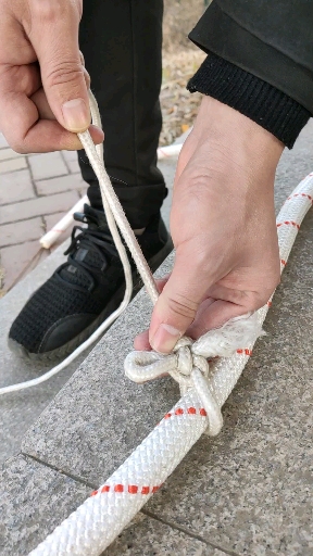 野外绑绳子,学会不用谢我!谢谢老祖宗