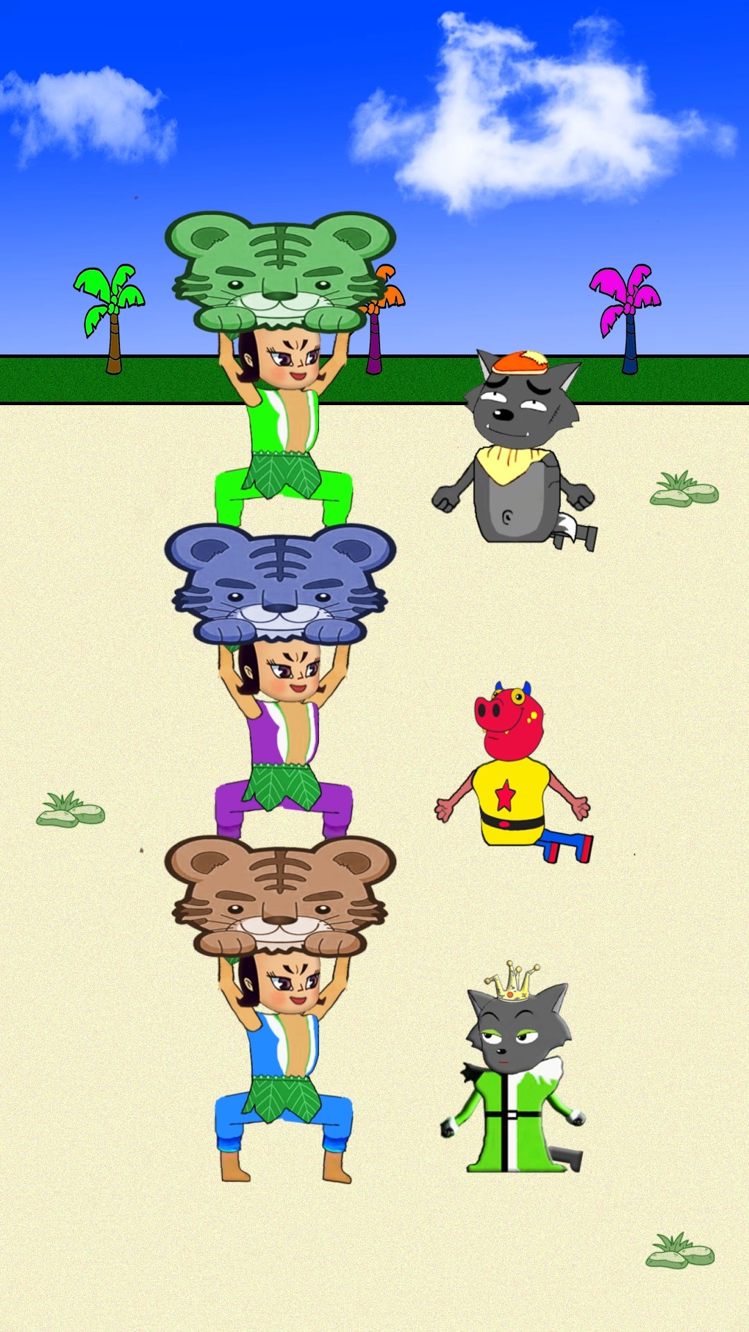 #动漫#葫芦娃睡着了