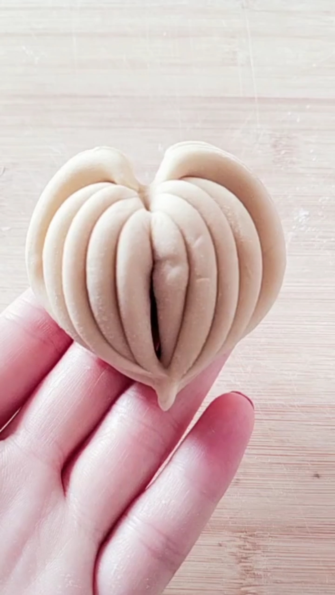 赵孟楷书#一看就会的心形花卷