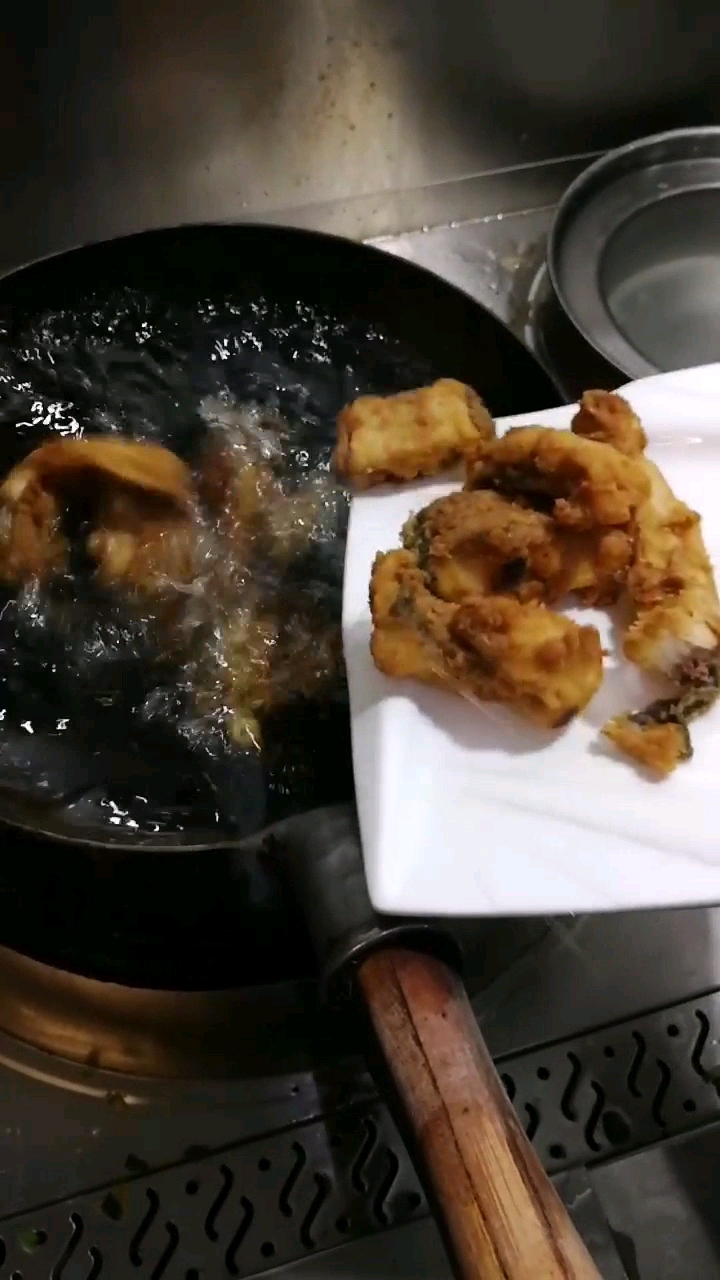 欢喜闹元宵#都炸糊了还得瑟呢