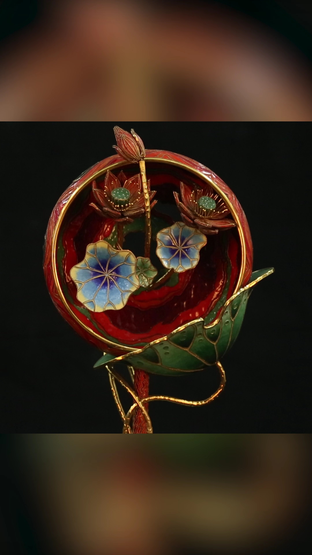 珐琅奇人匠心#好漂亮的珐琅作品,你觉得好看吗?