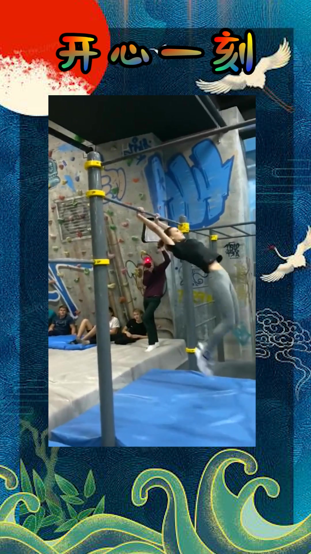 我要上热门#外国花杠女王表演绝活,一套动作行云流水,这技术得练多少