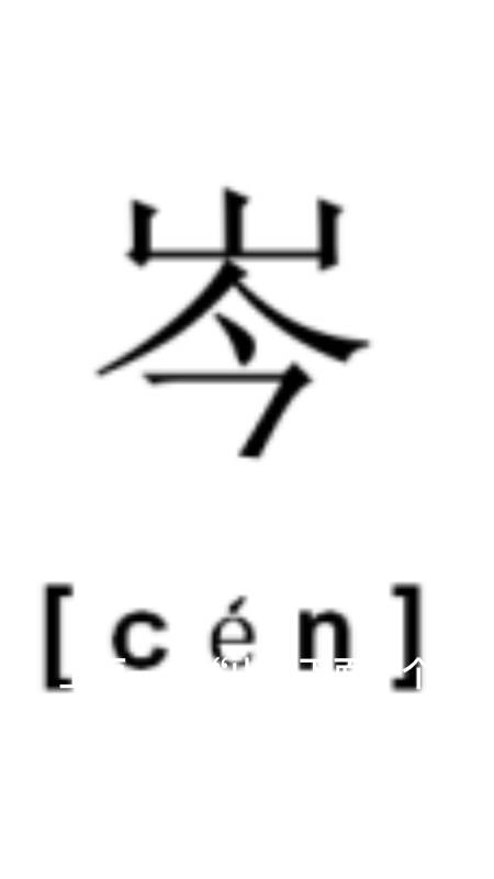 上面一个山下面一个今念什么?