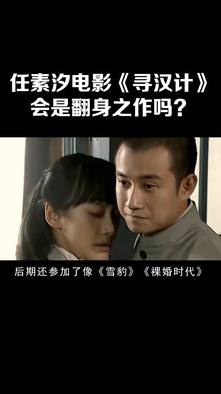 因出轨毁掉事业的明星任素汐电影寻汉计会是翻身之作吗