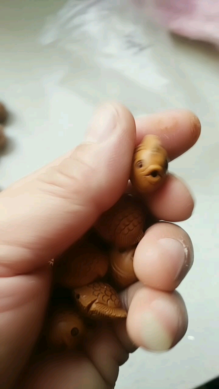 寻找最牛手艺人#杏核鱼幸福鱼