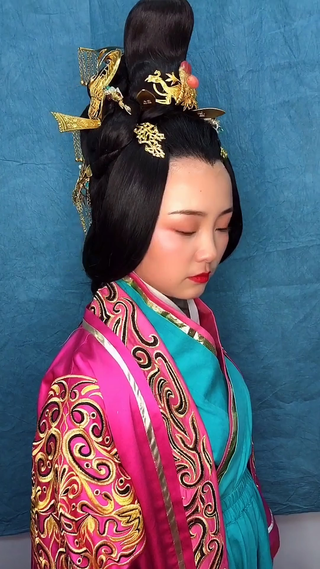 穿越秦朝...古妆造型